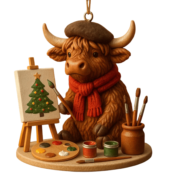 Cute Highland Cow 2025 Christmas Countdown 🎄 24 Gifts Inside!
