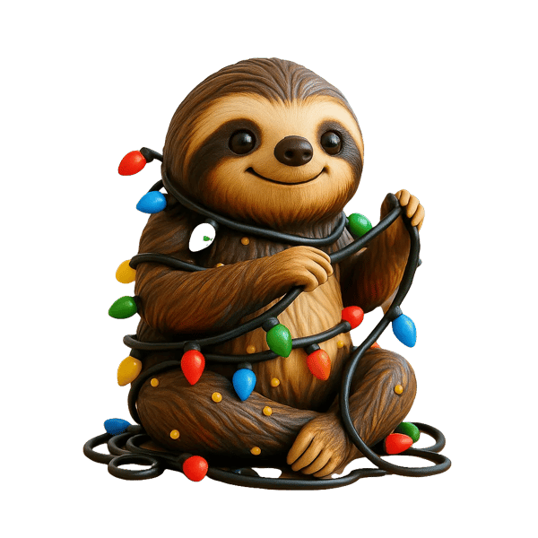 Fun Sloth Advent Calendar 2025