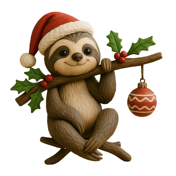 Fun Sloth Advent Calendar 2025