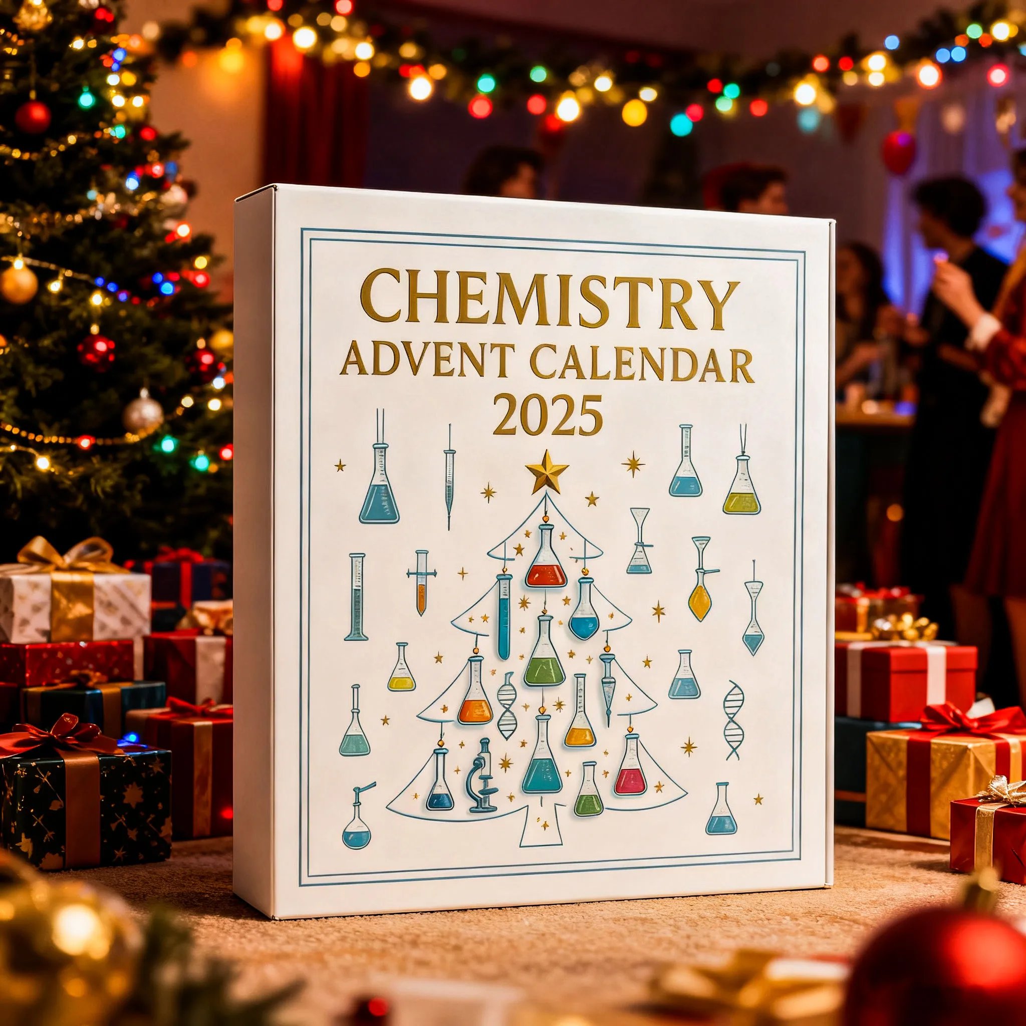 🧪🎄2025 Chemistry Advent Calendar - A Scientific Christmas Countdown