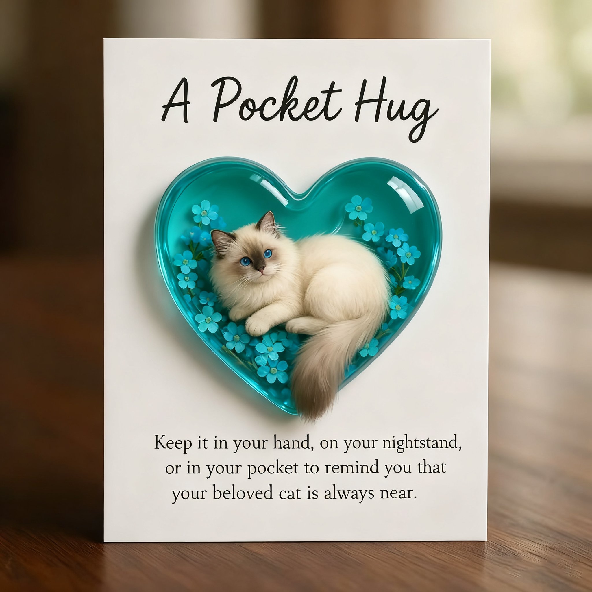 🐱 Cat Memorial Pocket Hug