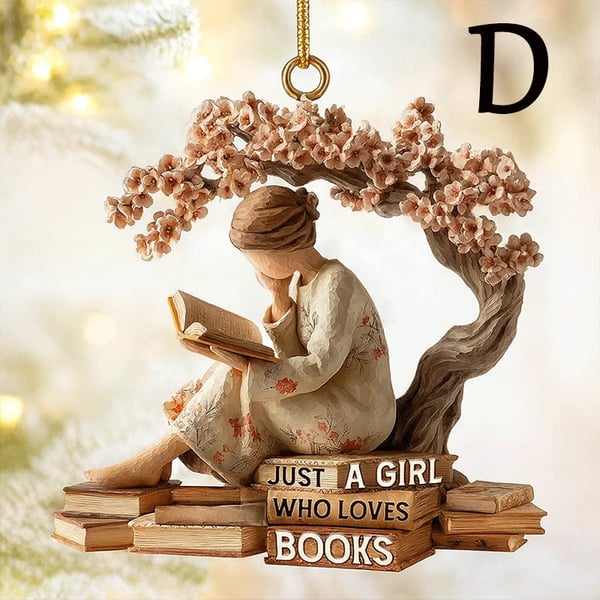 🔥LAST DAY 50% OFF - 🎄📚Reader Christmas Decoration