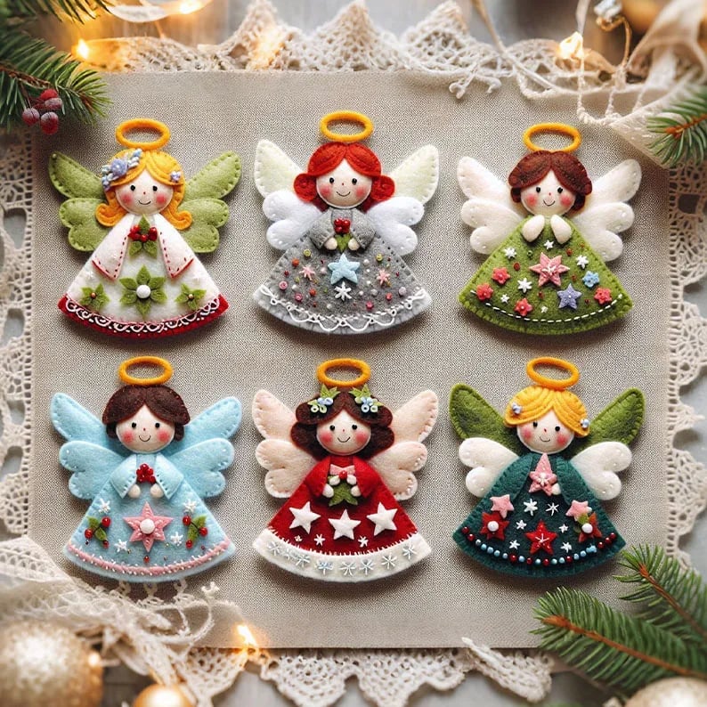 🔥LAST DAY 50% OFF - Angel Felt Gift-✨Beginners Friendily