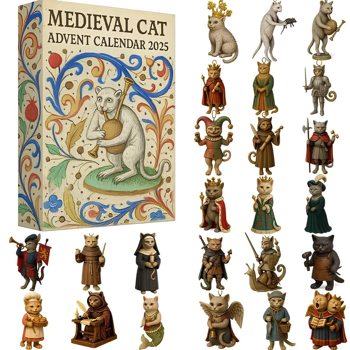 ✨Medieval Cat Advent Calendar 2025