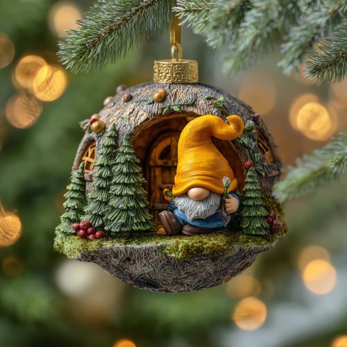 Gnome Christmas Ornament Collection