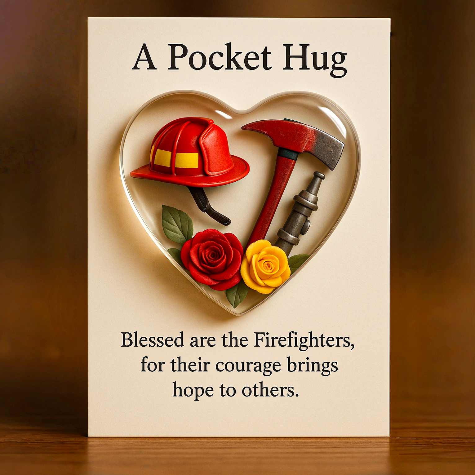 🚒💖A Pocket Hug for Firefighters