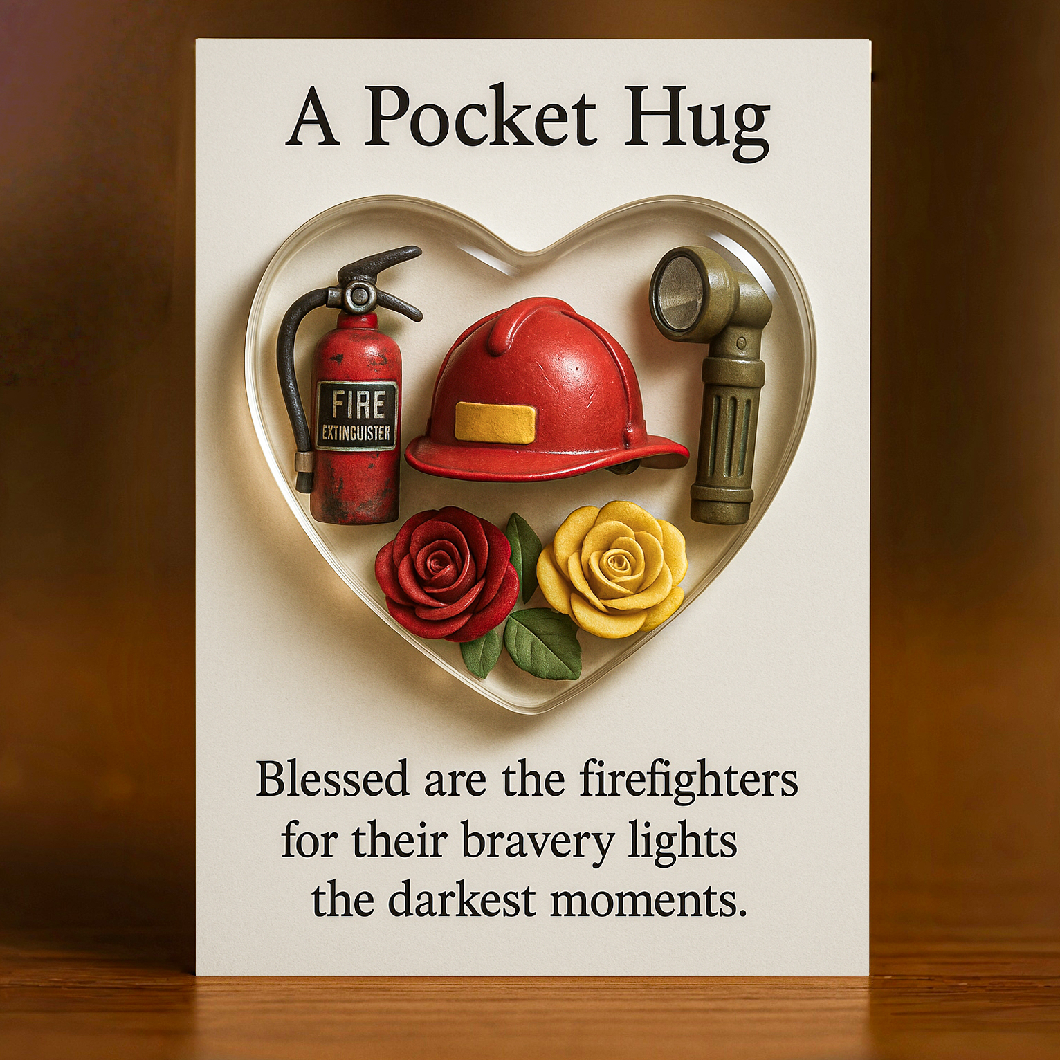 🚒💖A Pocket Hug for Firefighters