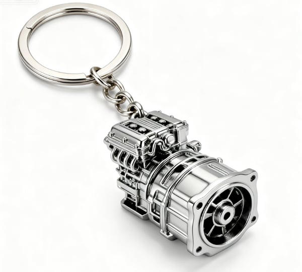 🔥LAST DAY 49% OFF-⚙️Car Engine Keychain – Engine Model Keychain