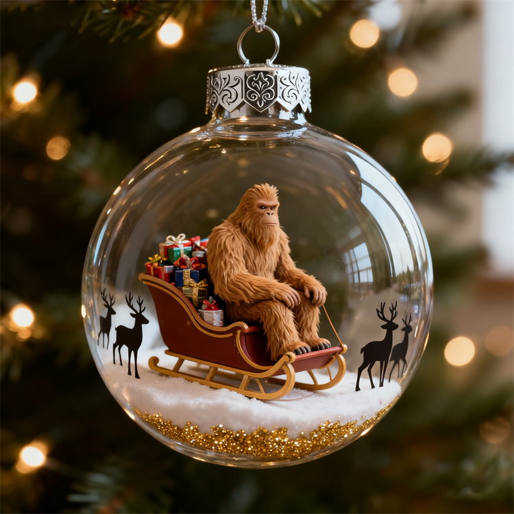 Bigfoot Ornament