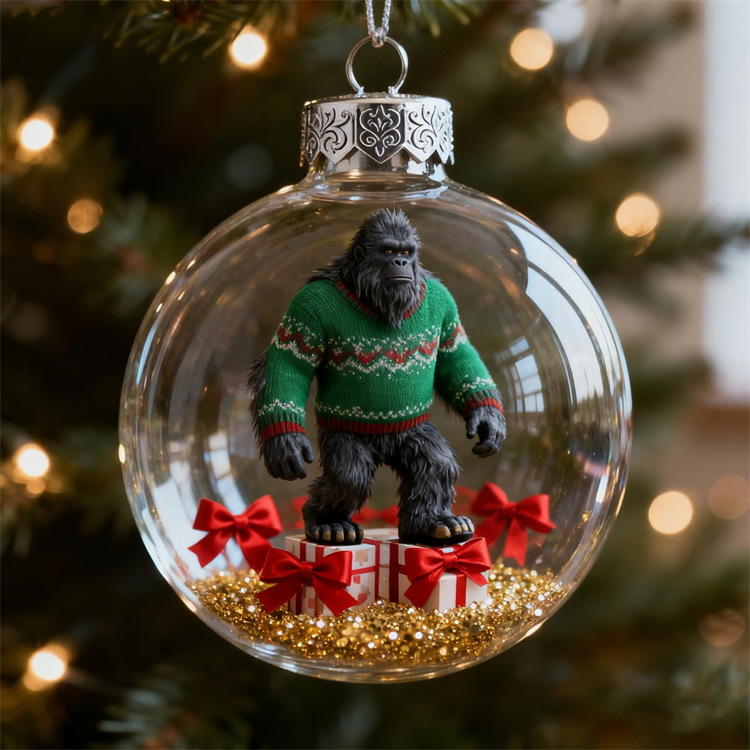 Bigfoot Ornament