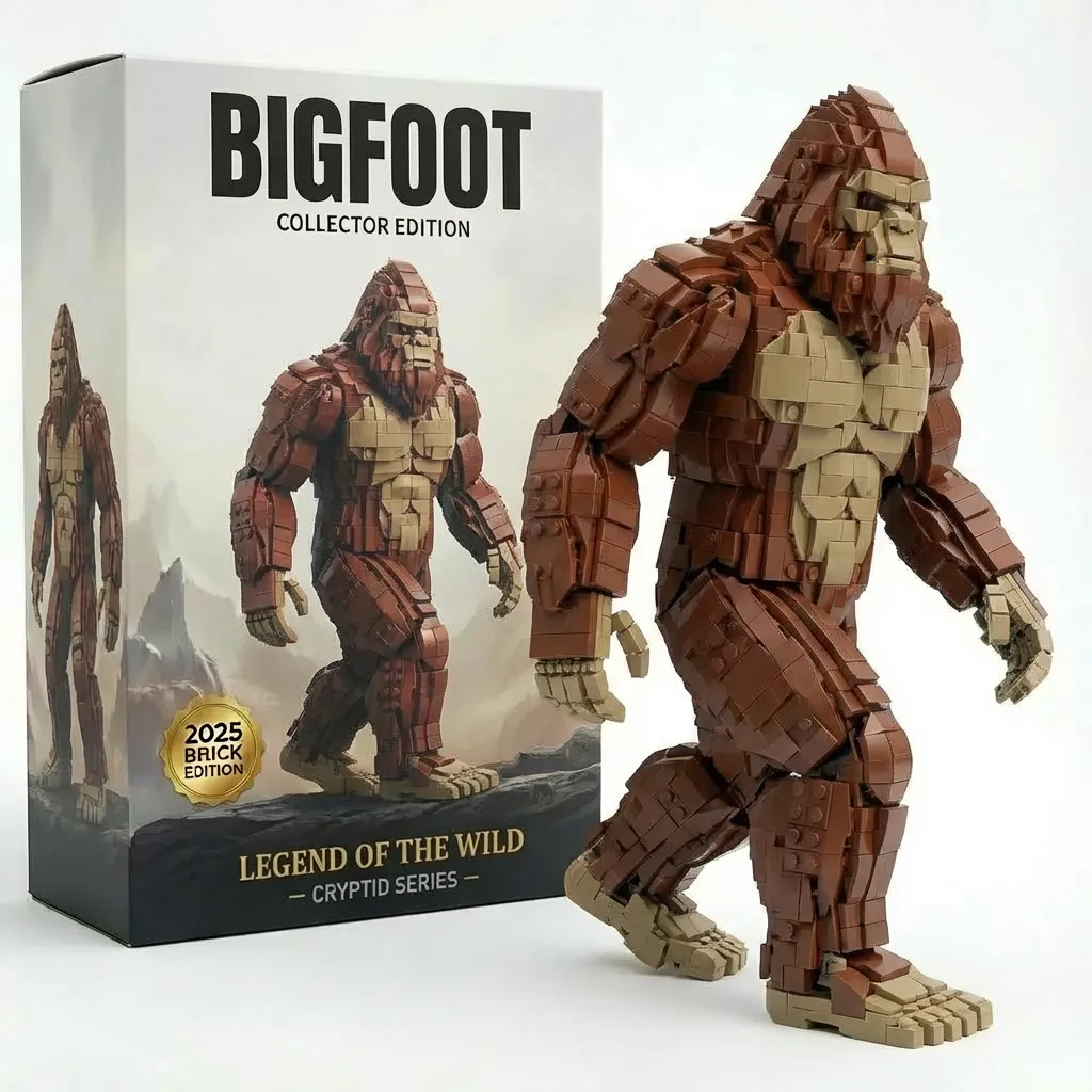 🎄Christmas Gift 50% Off--Bigfoot — Legend of the Wild | Collector Brick Edition🔥
