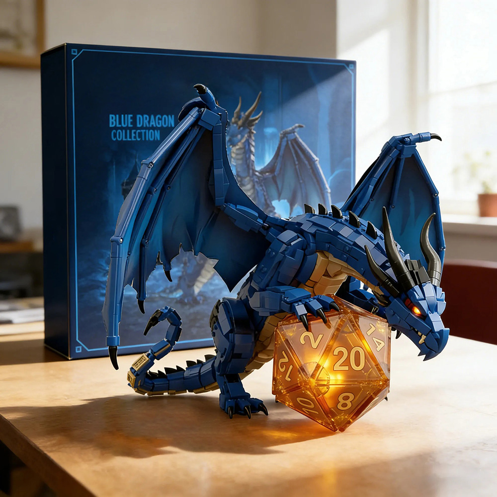 🎄Christmas Gift 50% Off--Fourth Wing: Tairn & Andarna Dual Dragon Collector Brick Edition