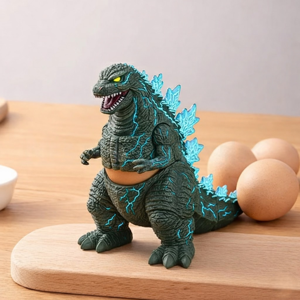 Godzilla Egg Cup Holder