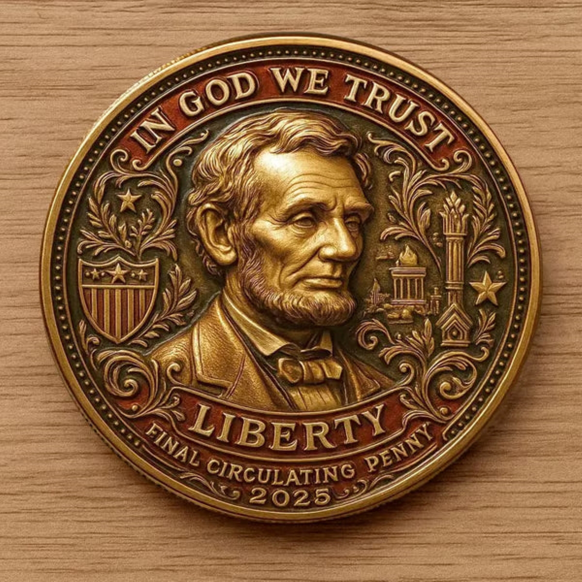 Commemorative 2025 Final US Penny