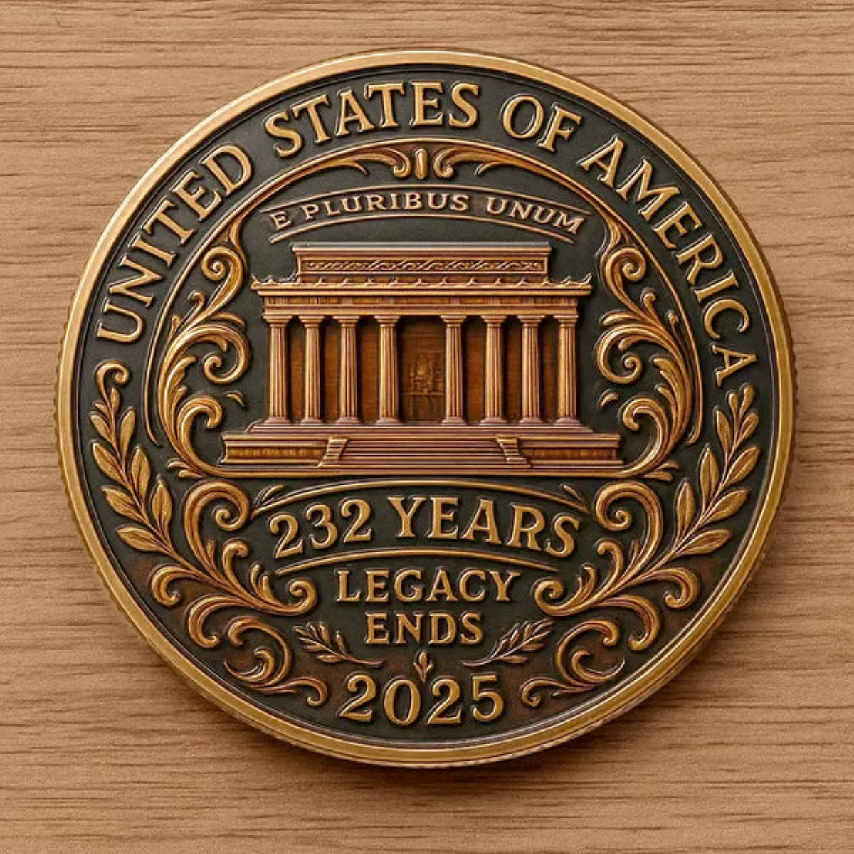 Commemorative 2025 Final US Penny