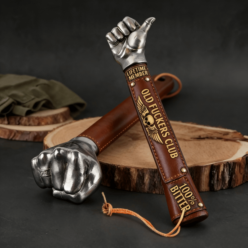 🎄Christmas 50% Off--Old Fuckers Club - Stainless Steel Thumb Hammer