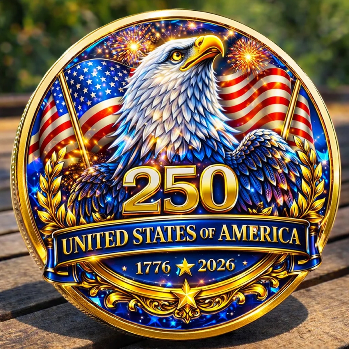 U.S 250th Anniversary Commemorative Coin