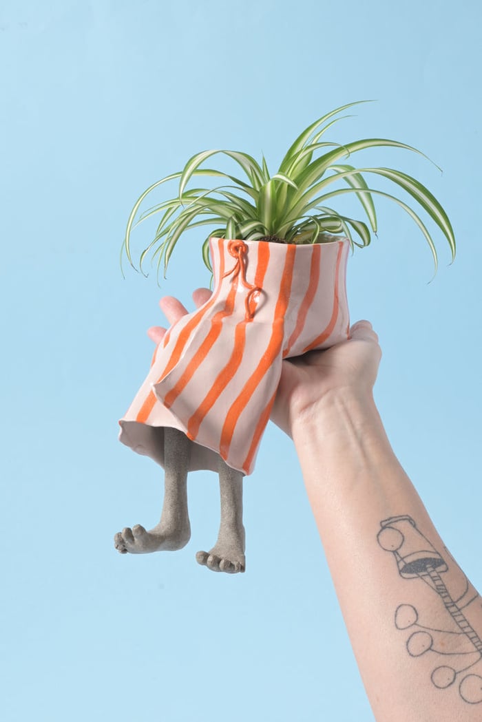 Creative furniture flower pot