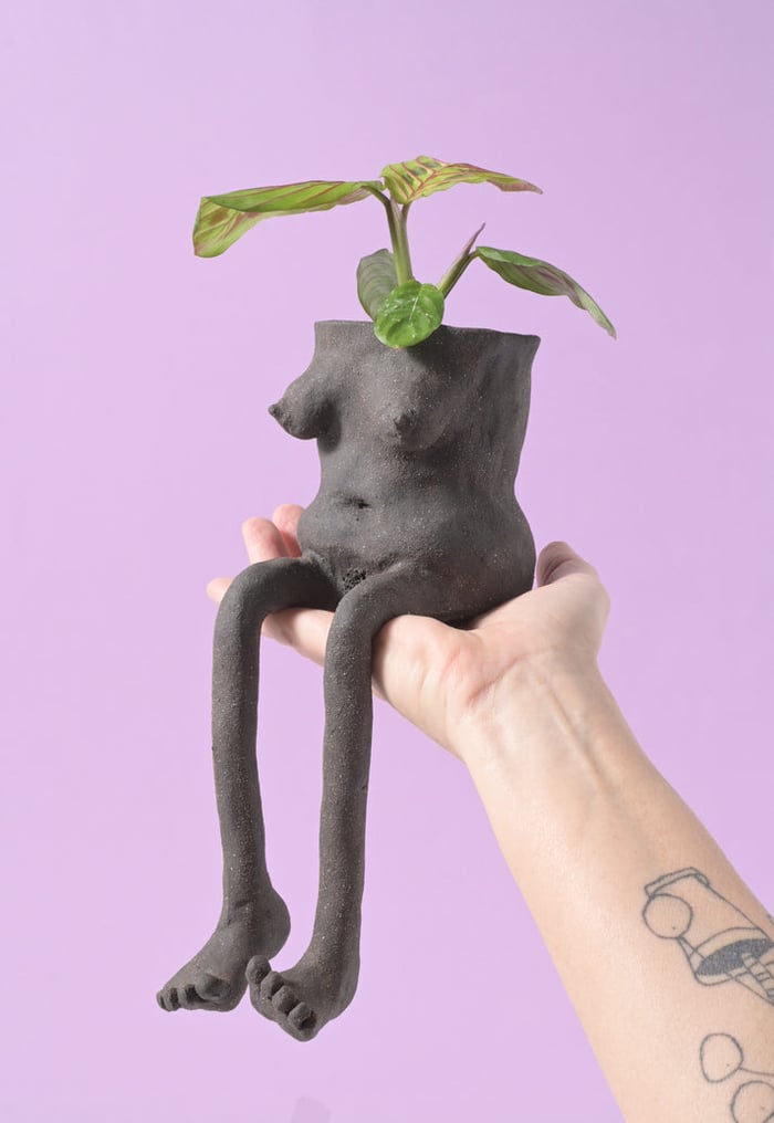 Creative furniture flower pot