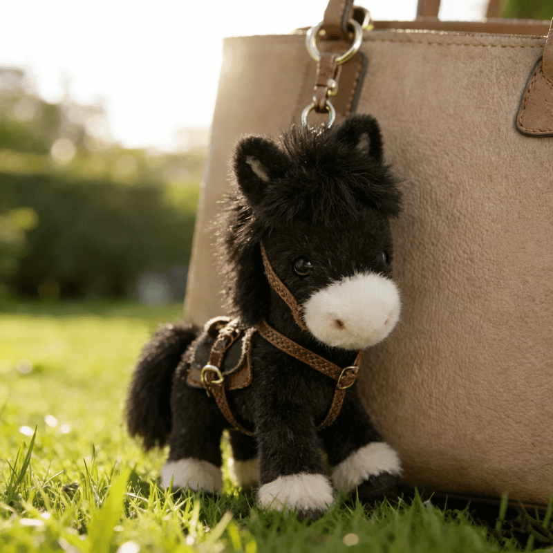 Plush Pony Bag Charm and Keychain 🐎✨2026 Year of the Horse Gift 🎁Perfect for Lovers, Family & Kids!