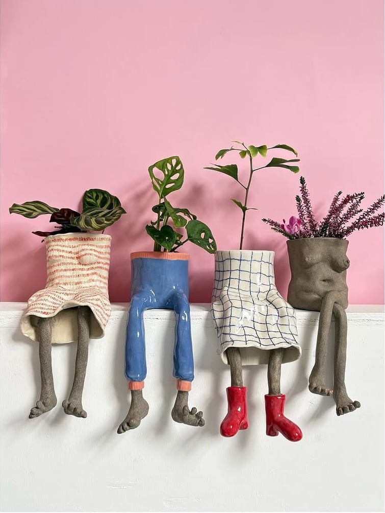 Creative furniture flower pot