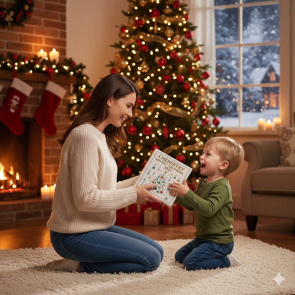 🌲Christmas Gift 50% Off--2025 Chemistry Advent Calendar - A Scientific Christmas Countdown