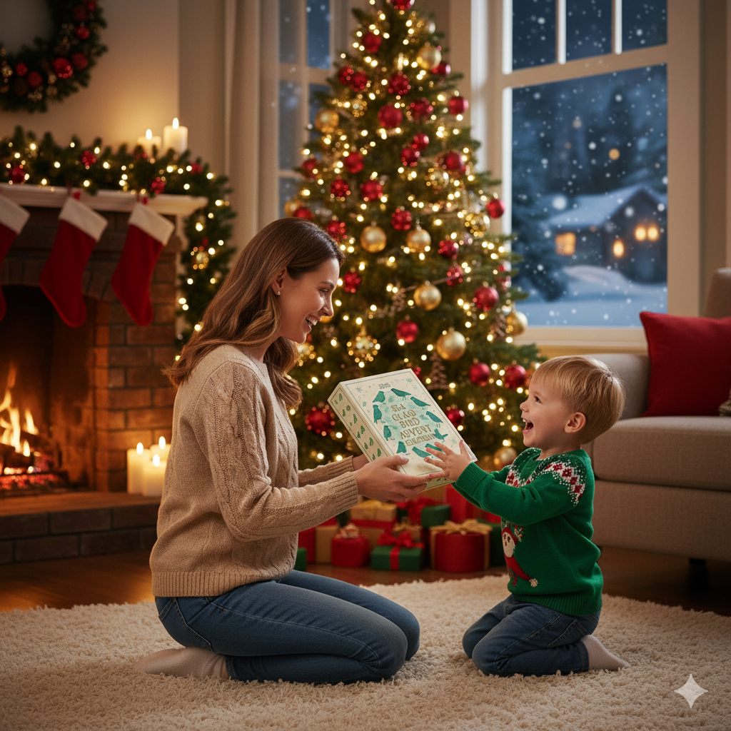 LAST DAY 50% OFF--🐦Sea Glass Bird Advent Calendar 2025