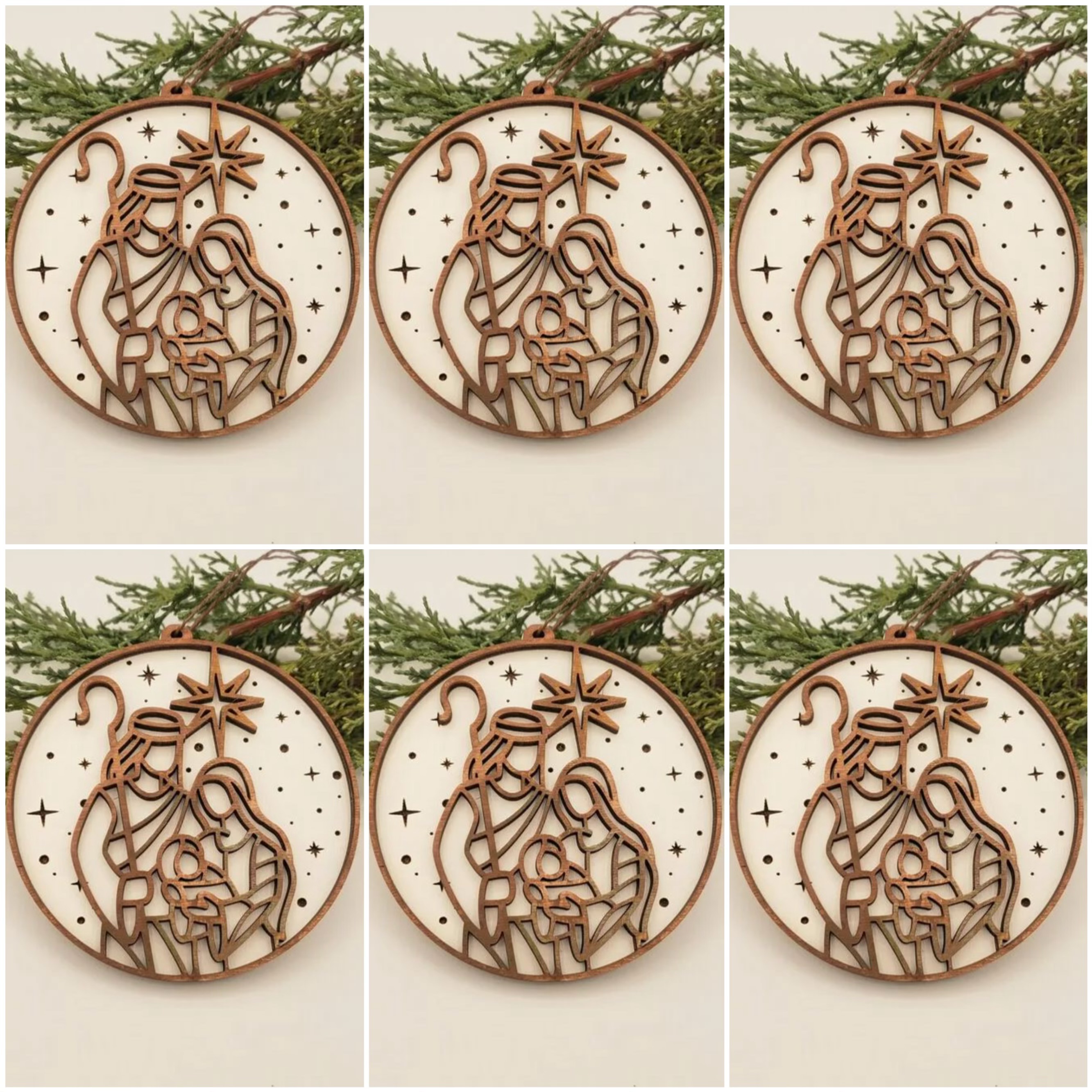 Nativity Christmas Ornament