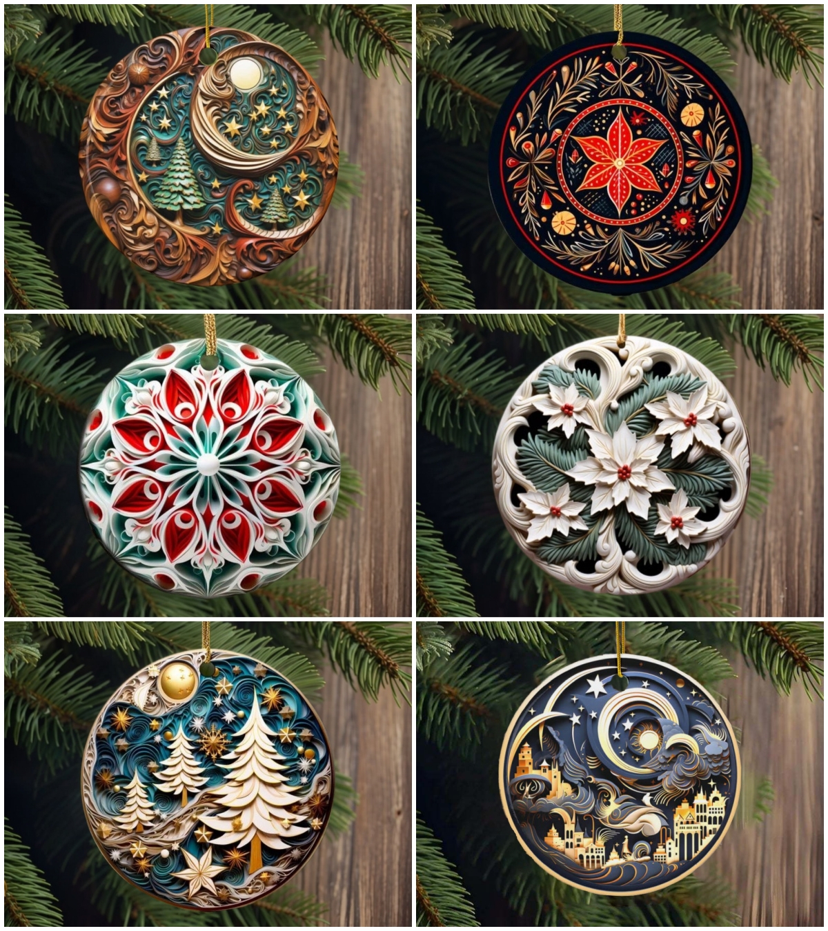2024 Christmas Ornaments