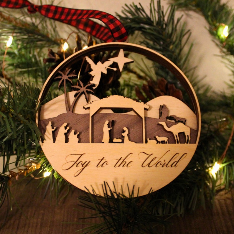 Nativity Christmas Ornament