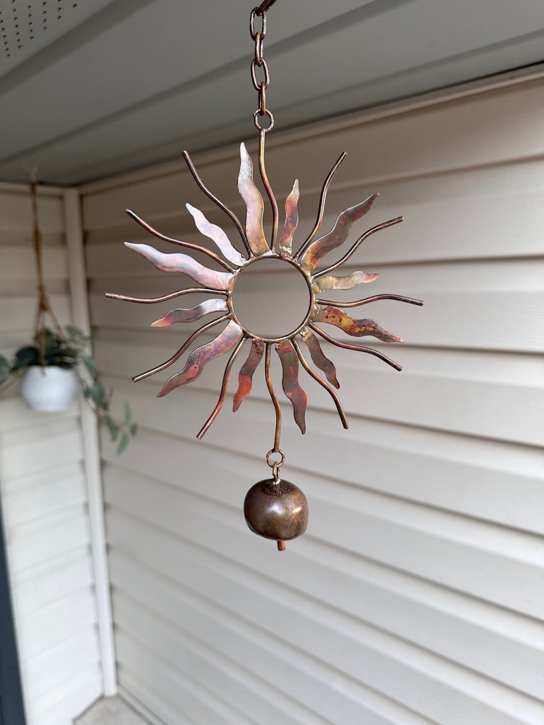 🔥🔥2025 Mother's Day Gift 50% Off--🐝Sun With Bell Suncatcher Ornament
