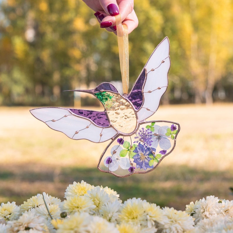 🔥🔥2025 Mother's Day Gift 50% Off--Hummingbird Suncatcher Ornament