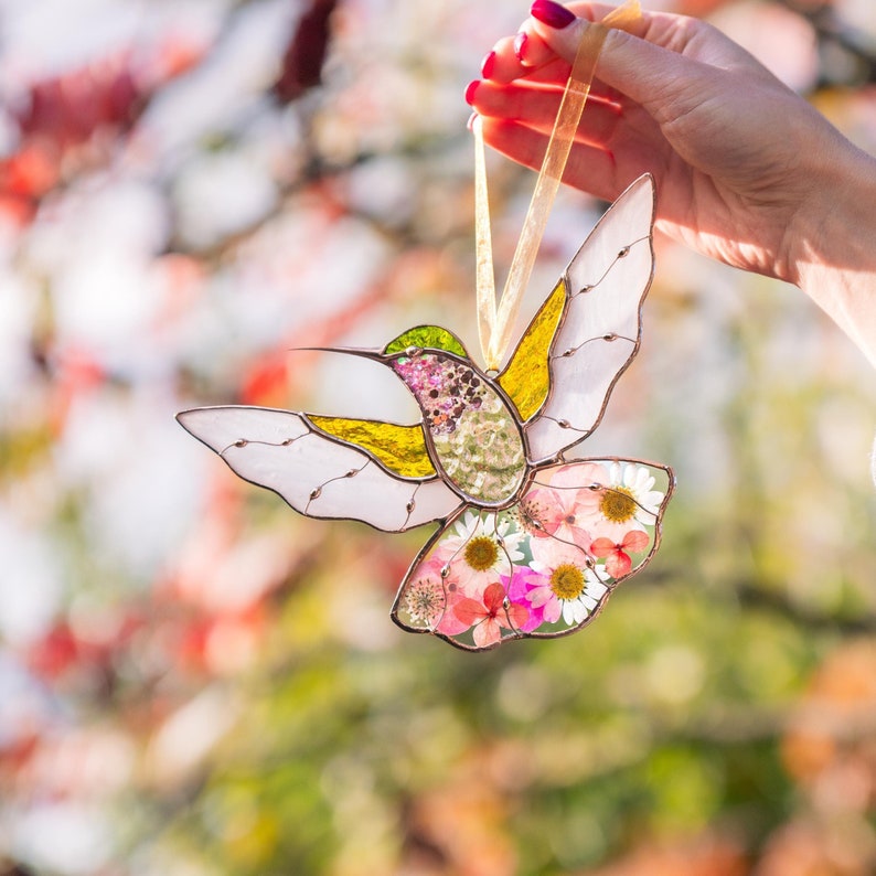 🔥🔥2025 Mother's Day Gift 50% Off--Hummingbird Suncatcher Ornament