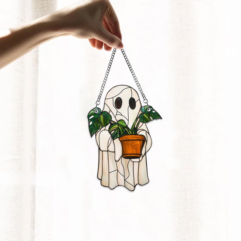 👻Cute Ghost Suncatcher