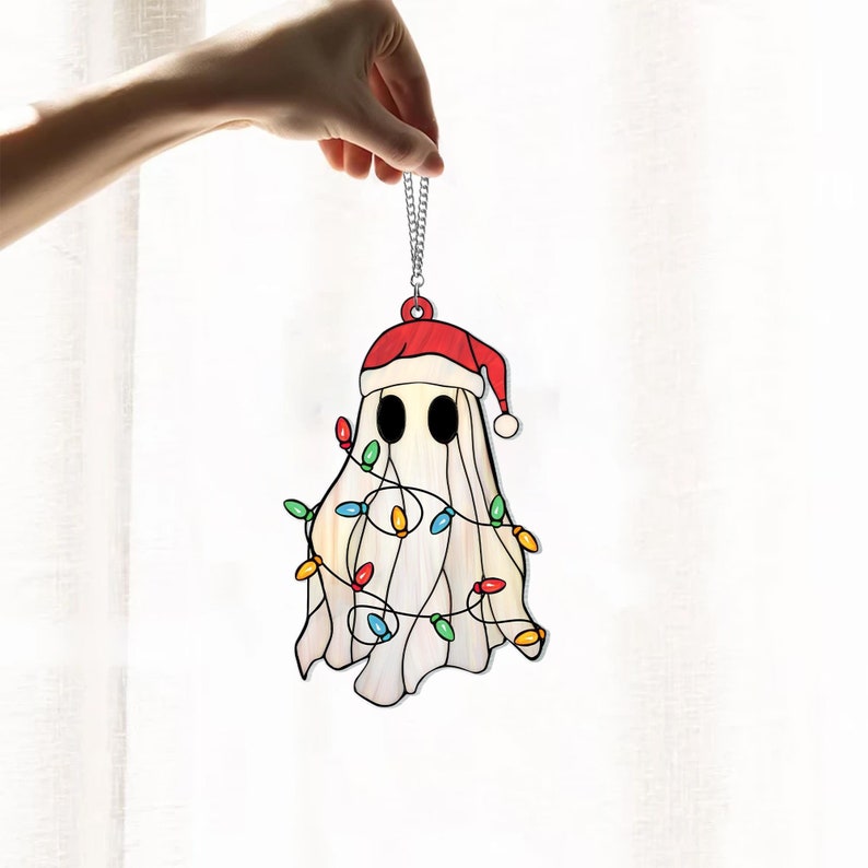 👻Cute Ghost Suncatcher