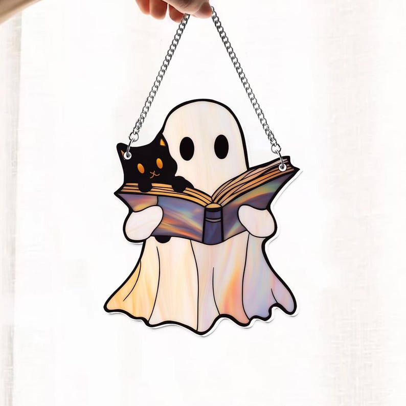 👻Cute Ghost Suncatcher
