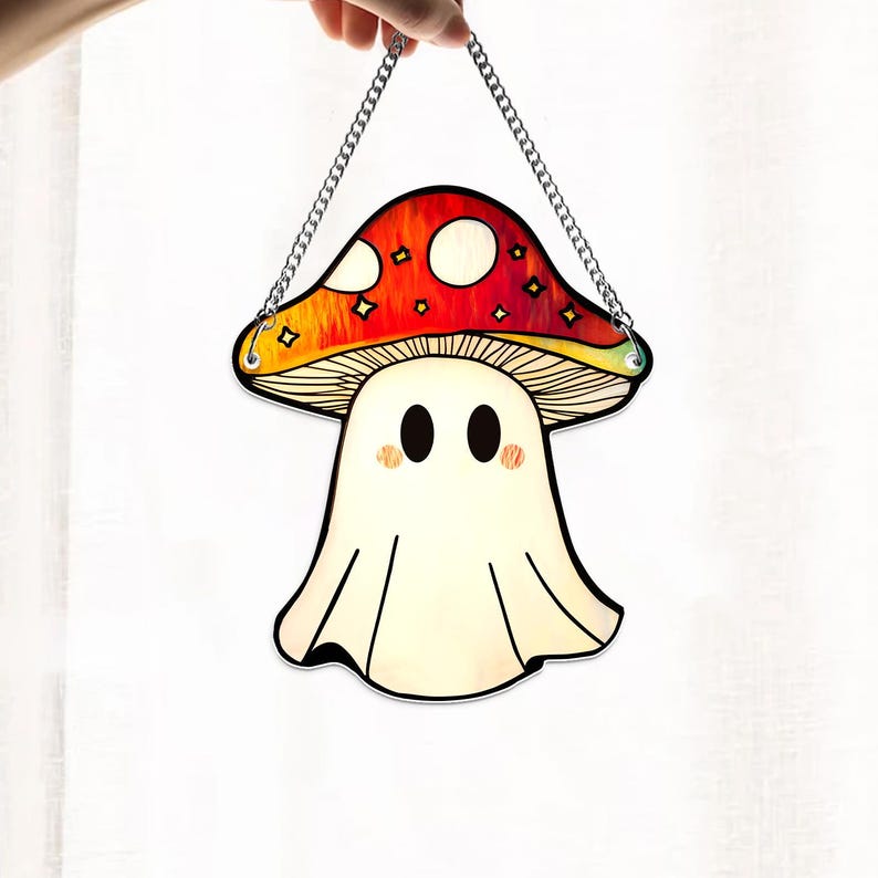 👻Cute Ghost Suncatcher