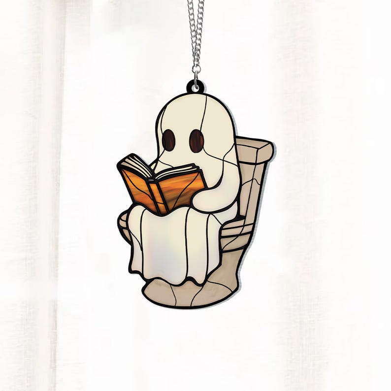 👻Cute Ghost Suncatcher