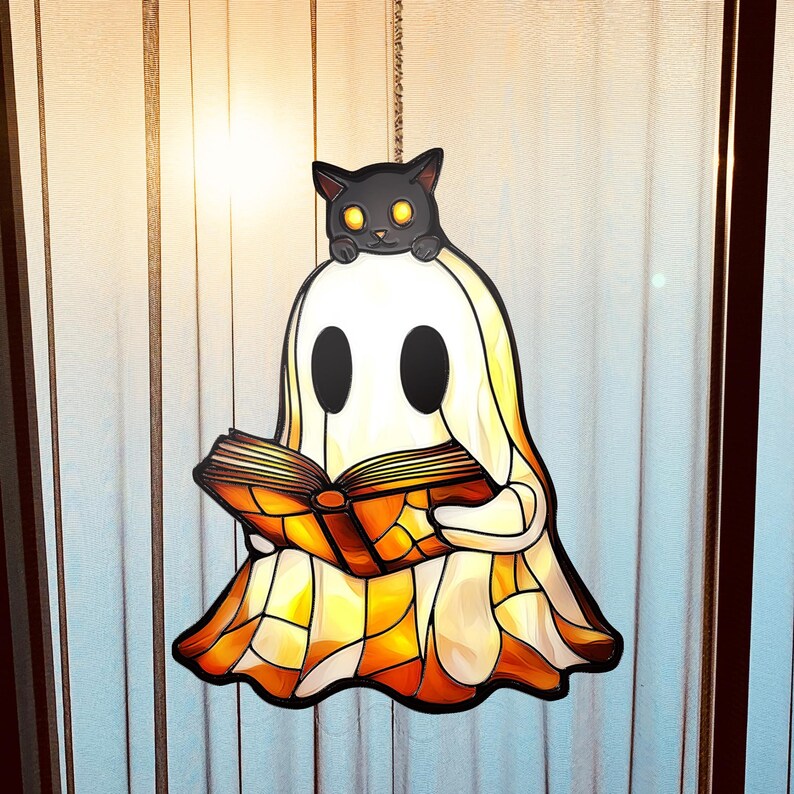👻Cute Ghost Suncatcher