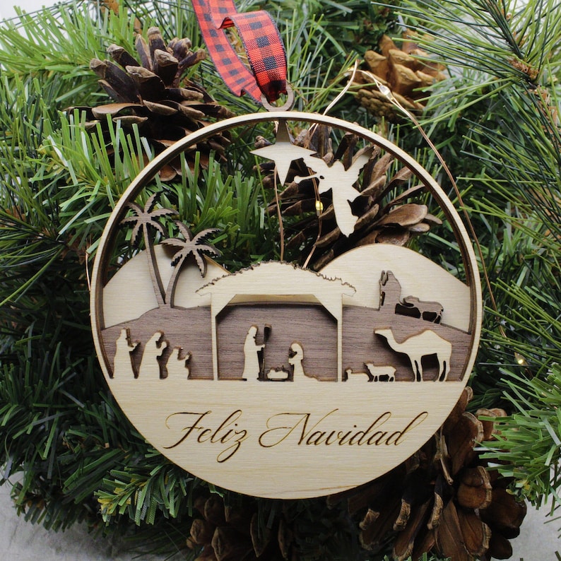 Nativity Christmas Ornament