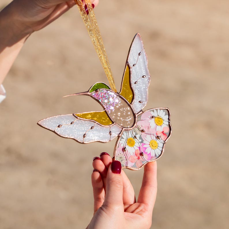 🔥🔥2025 Mother's Day Gift 50% Off--Hummingbird Suncatcher Ornament