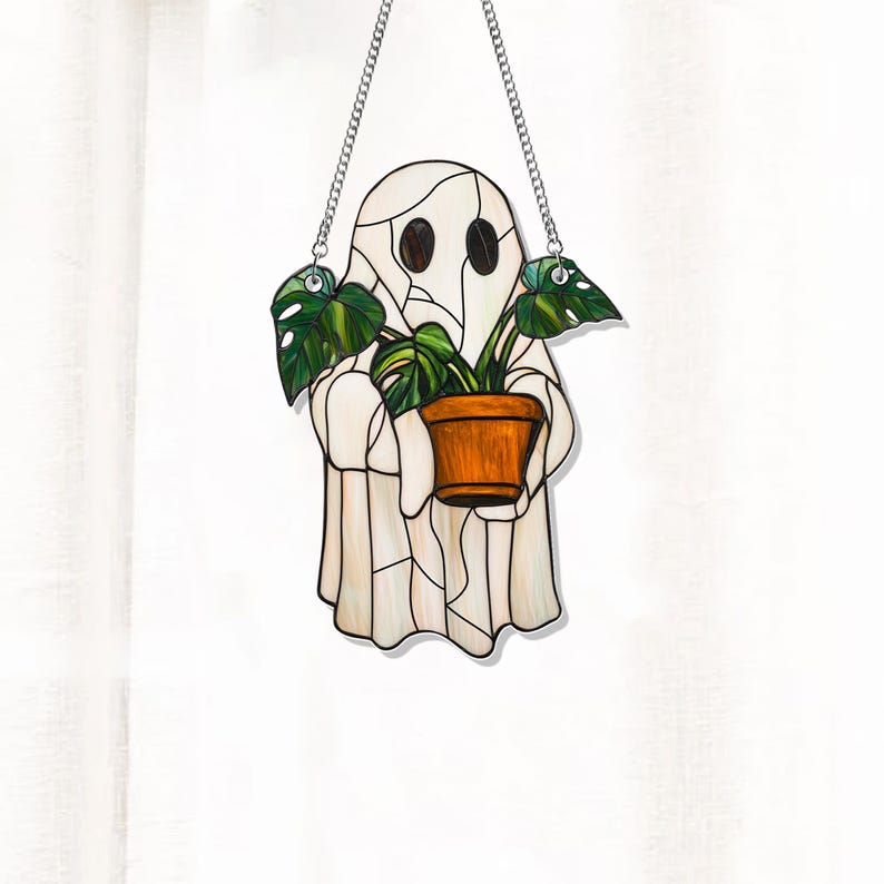 👻Cute Ghost Suncatcher