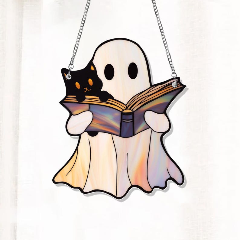 👻Cute Ghost Suncatcher