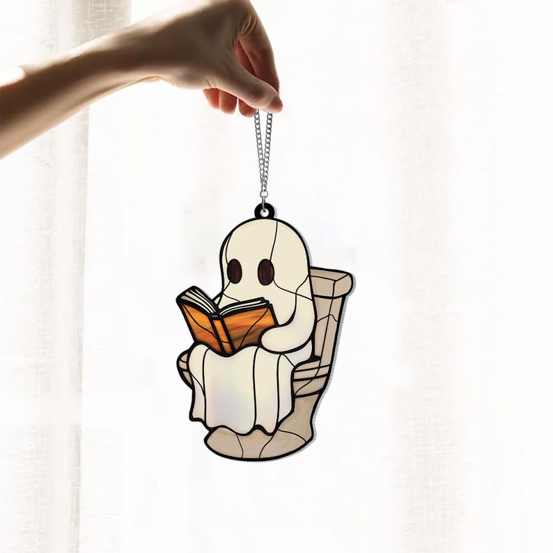 👻Cute Ghost Suncatcher