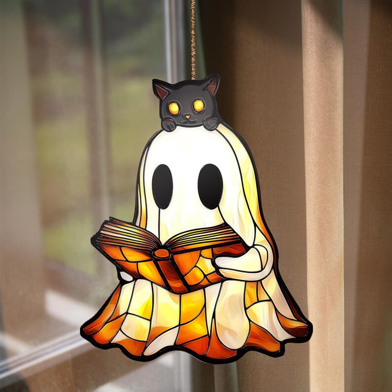 👻Cute Ghost Suncatcher