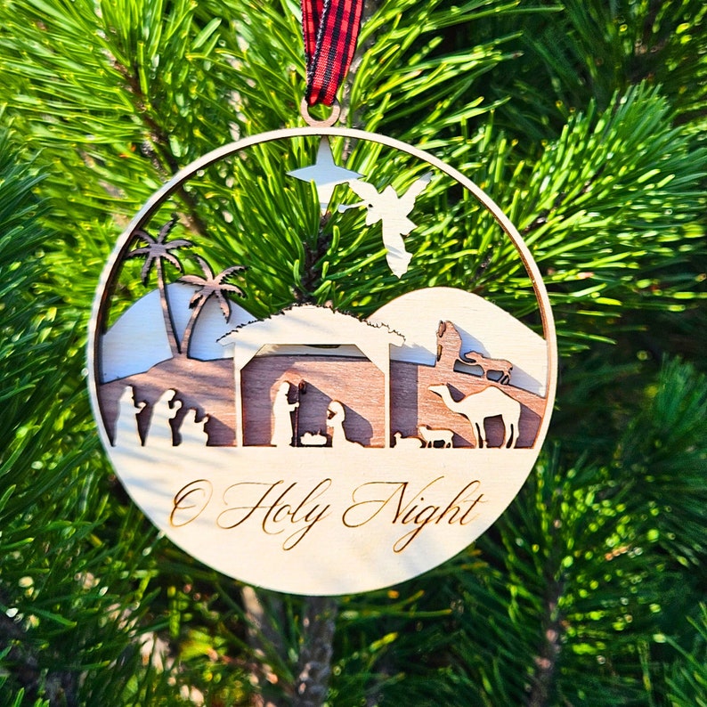 Nativity Christmas Ornament