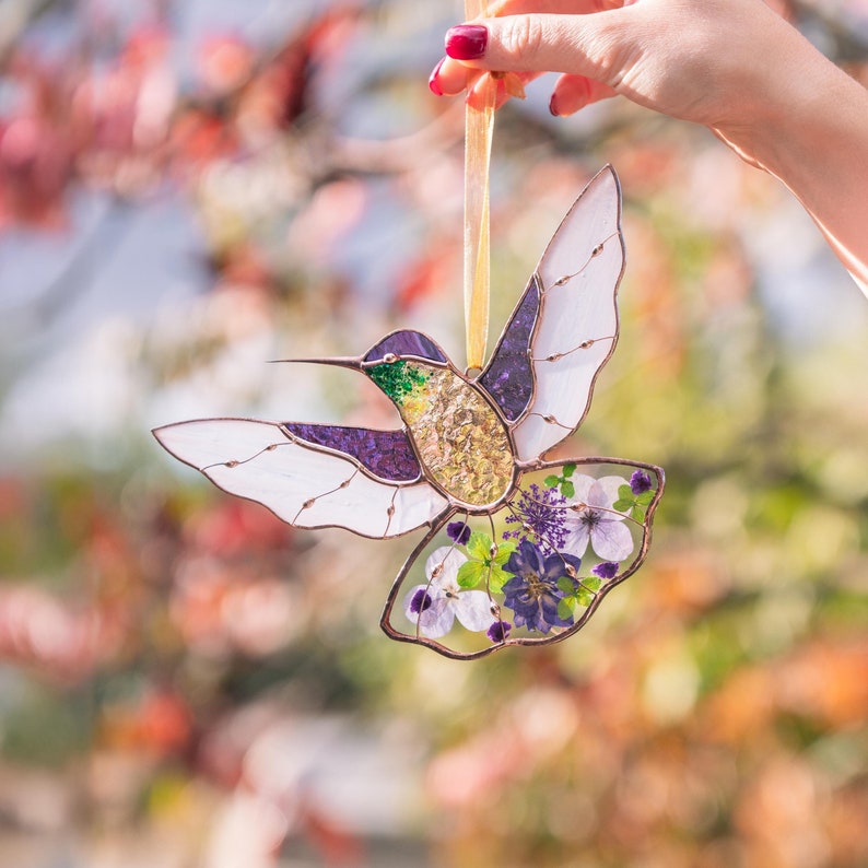 🔥🔥2025 Mother's Day Gift 50% Off--Hummingbird Suncatcher Ornament