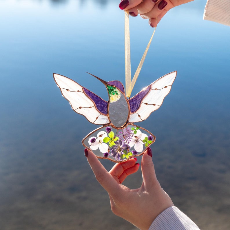 🔥🔥2025 Mother's Day Gift 50% Off--Hummingbird Suncatcher Ornament
