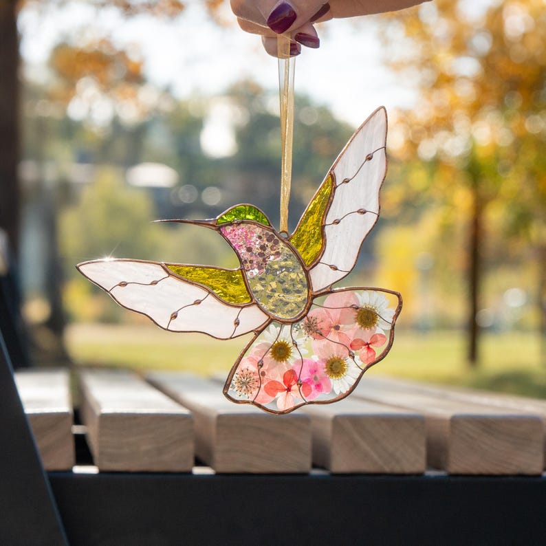 🔥🔥2025 Mother's Day Gift 50% Off--Hummingbird Suncatcher Ornament