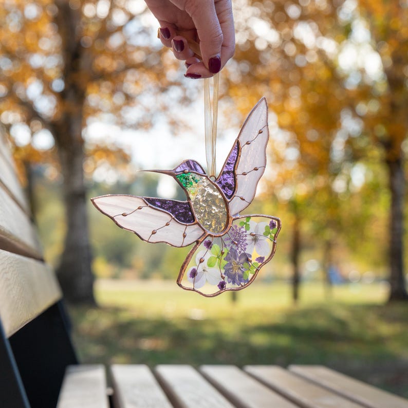 🔥🔥2025 Mother's Day Gift 50% Off--Hummingbird Suncatcher Ornament